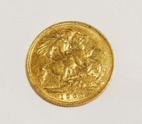 Half-sovereign, 1900