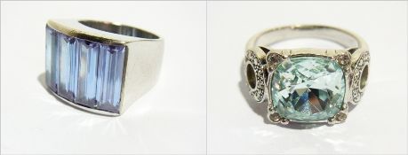 Swarovski continental silver purple dres