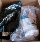 A quantity of table linen ( 1 box)