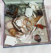 Eastern silver ring, Art Deco green and