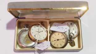 Thomas Russell & Sons gold-plated pocket