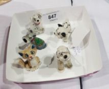 Various Wade 'Lady and the Tramp' charac