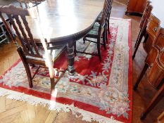 Chinese wool rug,