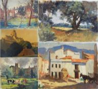 Harry Riley (1895-1966)
5 Oils on board
