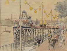 Harry Riley (1895-1966) 
Watercolour drawing 

