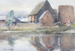 Trevor Chamberlain (b.1933) 
Watercolour drawing 
