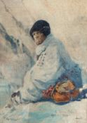 John Hassall (1868-1948) 
Watercolour drawing

