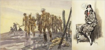 Harry Riley (1895-1966)
Pastel 
