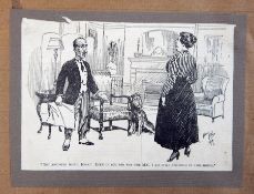 Collection of Harry Riley (1895-1966) cartoons including 