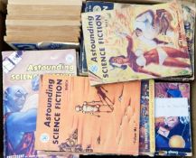 A large quantity of Astounding/Analog science fiction magazines running through December 1953