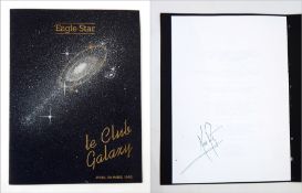 An Eagle Star International Life Conference menu, Bangkok 1988,