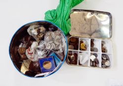 Quantity English and foreign coins including some silver,