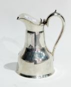 Plated six-division toast rack, pair silver plated game birds, possibly partridges,