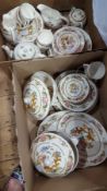Quantity Barratt's pottery dinnerware,