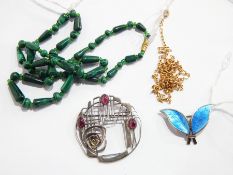 9ct gold chain necklace, 5g approx.