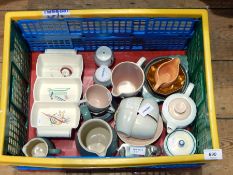 Quantity Poole coffee ware,
