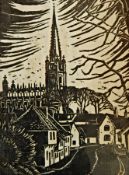 Maggie Davis
Signed lino cut
