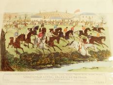 Set of four colour prints
After Charles Hunt
Cheltenham Annual Grand Steeplechase plates I-IV
