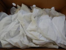 Various Victorian undergarments, blouses, petticoats, etc.
