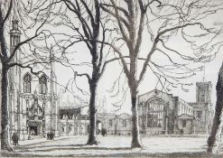 Arthur Bell 
Original etching 
