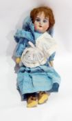 Bisque should head doll 