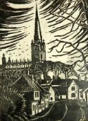 Maggie Davis
Signed lino cut
