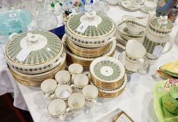 Large quantity Spode china 