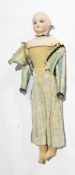 Bisque shoulder head fashion doll (possibly French), marked 