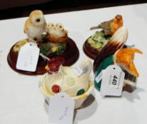 Coalport pottery model of Basil Brush 