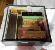 A quantity of magic lantern slides to include Walt Disney 
