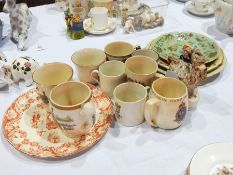 Copeland pottery cup 