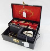 Quantity costume jewellery and watches