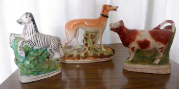 A Staffordshire zebra,