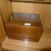 A Dunhill humidor