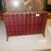 A set of ten hardback childrens encyclopedia by Arthur Mee