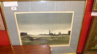 A Luciano Guanieri Limited edition print Venice signed in pencil