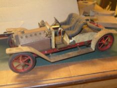 A Mamod steam roadster model in original box from 1970's