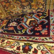 An extremely fine North West Persian Tabriz carpet the central pole medallion with repeating