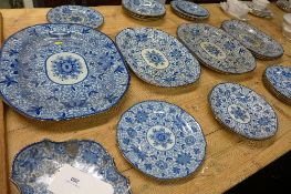 A large quantity of ivory stone plates