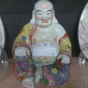 A porcelain Buddha
