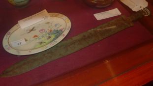 An antique Chinese short sword