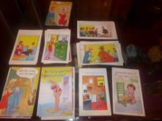 Fifty vintage seaside postcards
