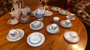 A collection of teaware including Poole