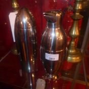 A penguin form cocktail shaker together