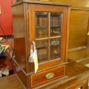 An Edwardian inlaid mahogany table top c