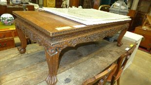 A Chinese style hardwood low table