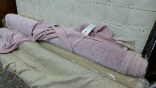 A collection of five reens of various fabrics including Bennison