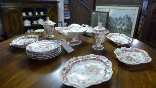 A Chamberlains Worcester part diner serv