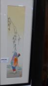 A pair of Japanese woodcuts 'Homage to S