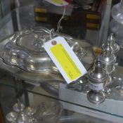 A collection of ivory handled forks and
